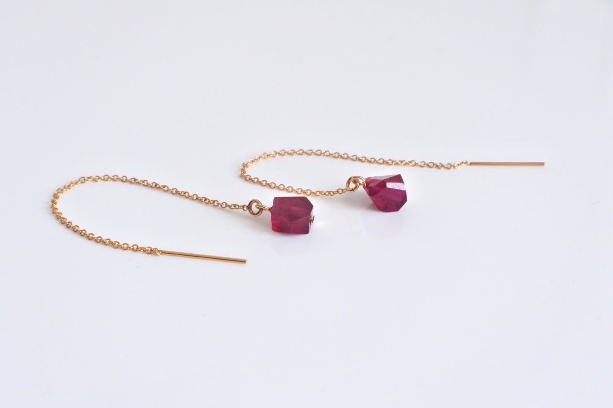 画像1: 振 り 子 -  ruby　【ピアス限定】 (1)