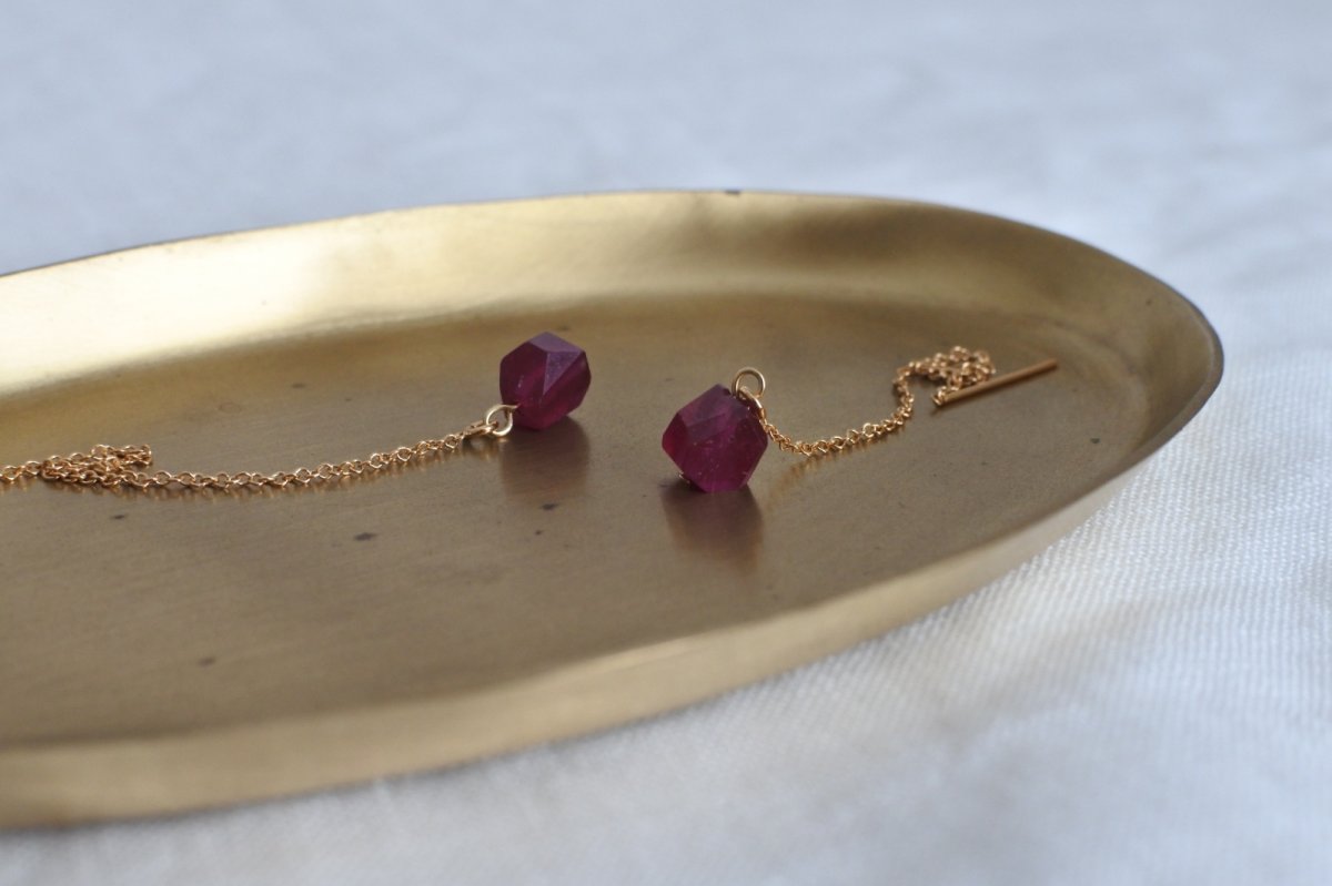 画像2: 振 り 子 -  ruby　【ピアス限定】 (2)