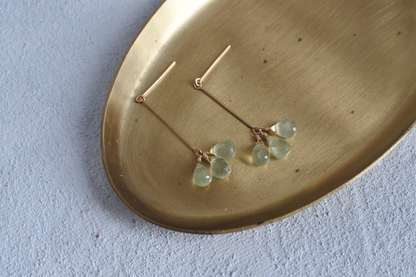 振 り 子 - プレナイト（３粒）